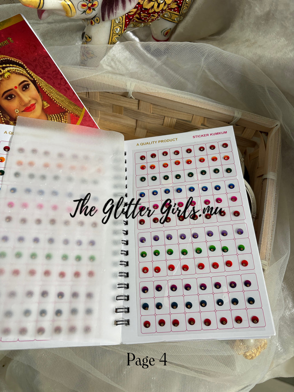 Navya (960 bindi -parvati shaded small )