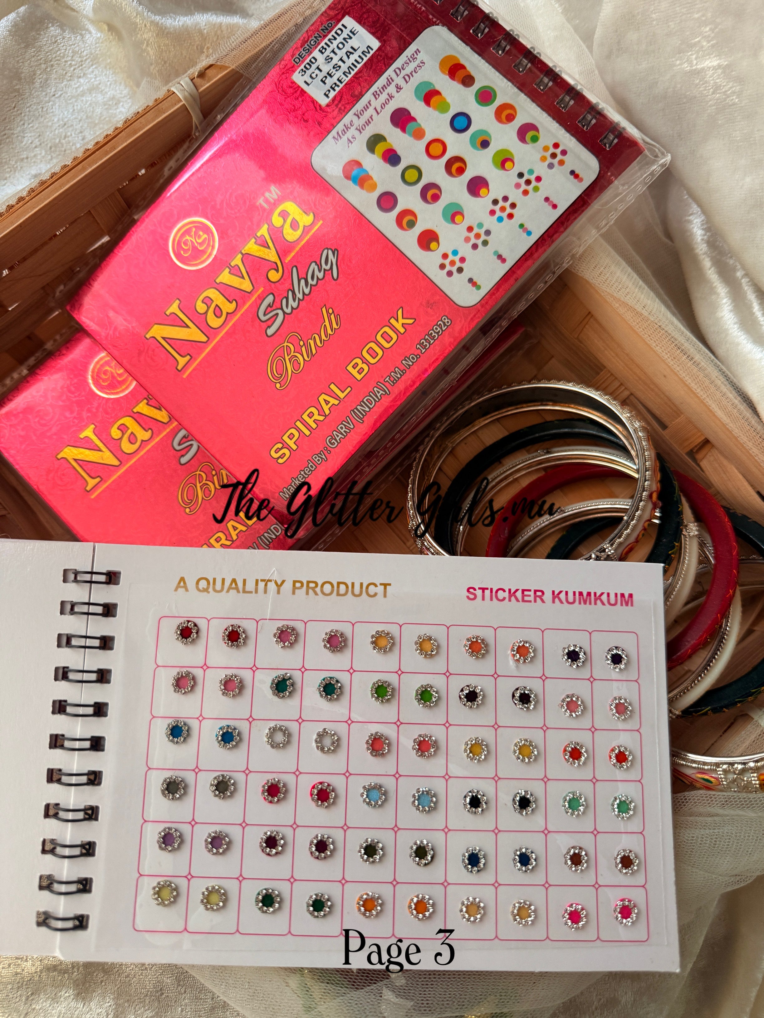 Bindi book 300 LCT stone pestal premium