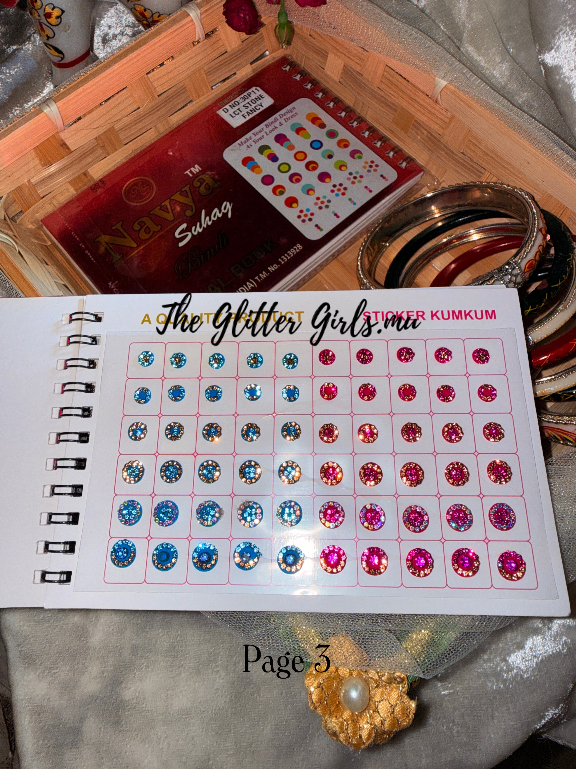 Navya bindi book (D NO:30P11LCT STONE FANCY)