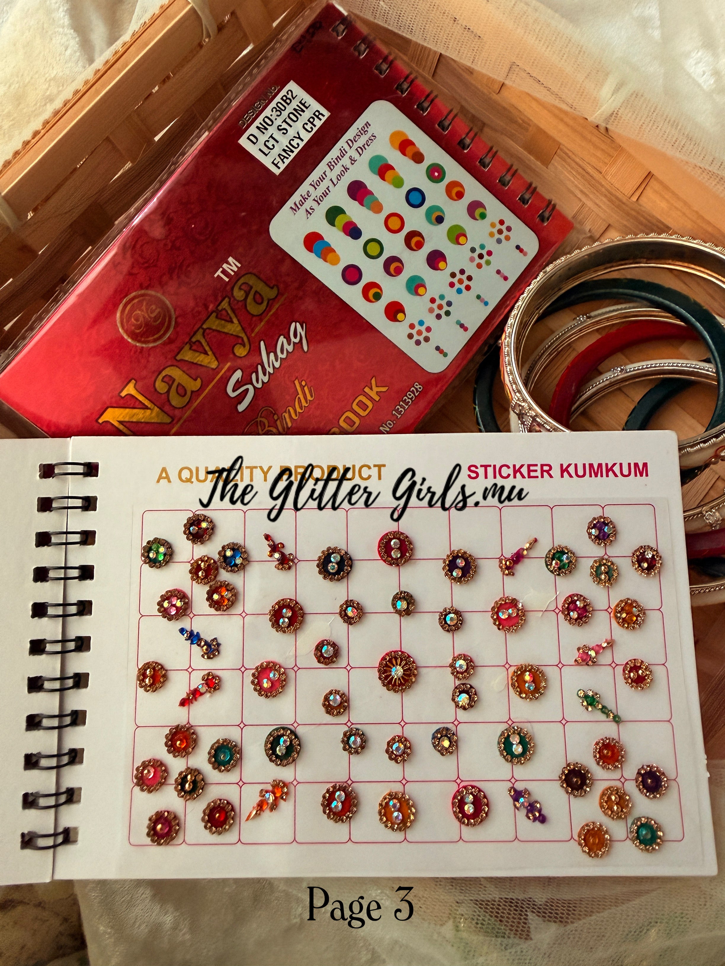 Navya bindi book (D NO 3B2 LCT Stone fancy CPR)