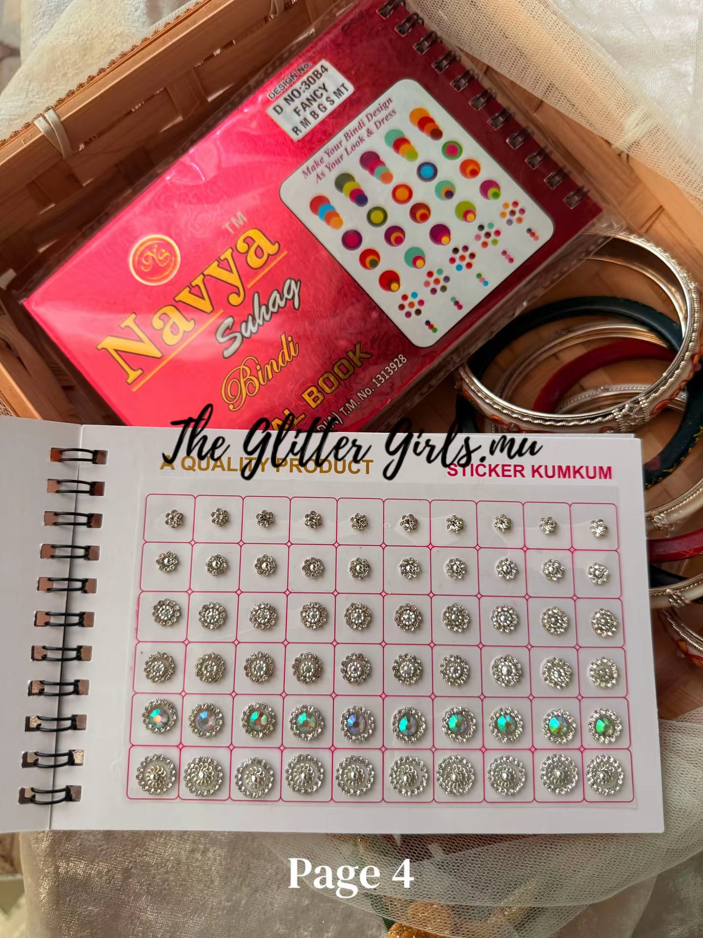 Navya Bindi book (D No: 30B4 FANCY RMBGSMT )