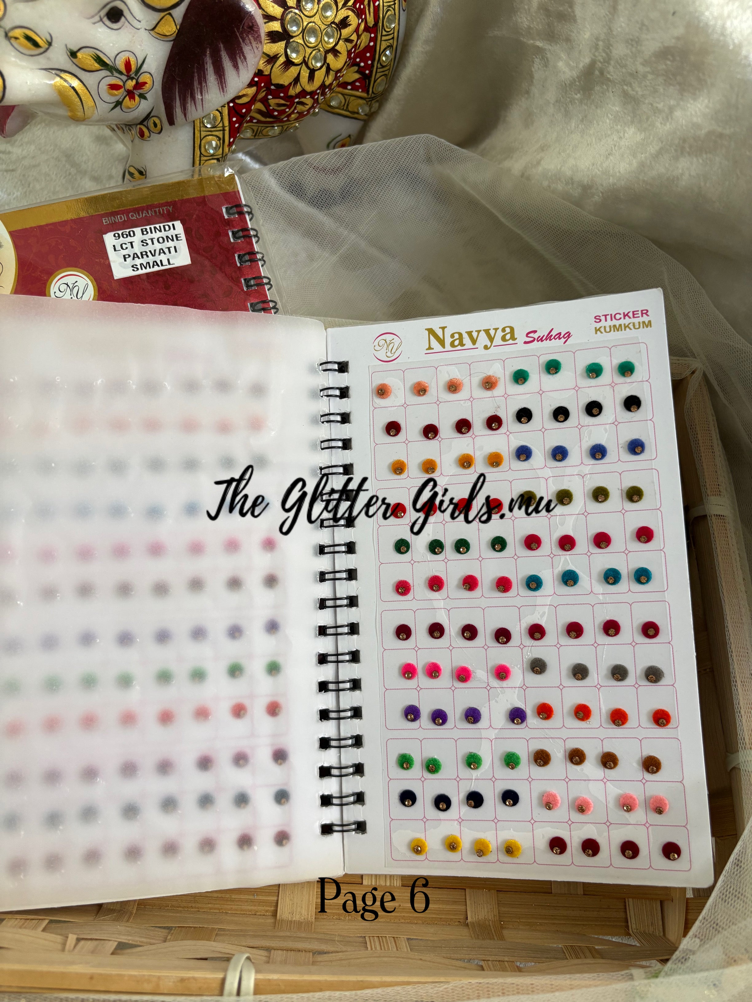 Navya (960 Bindi LCT stone parvati small)