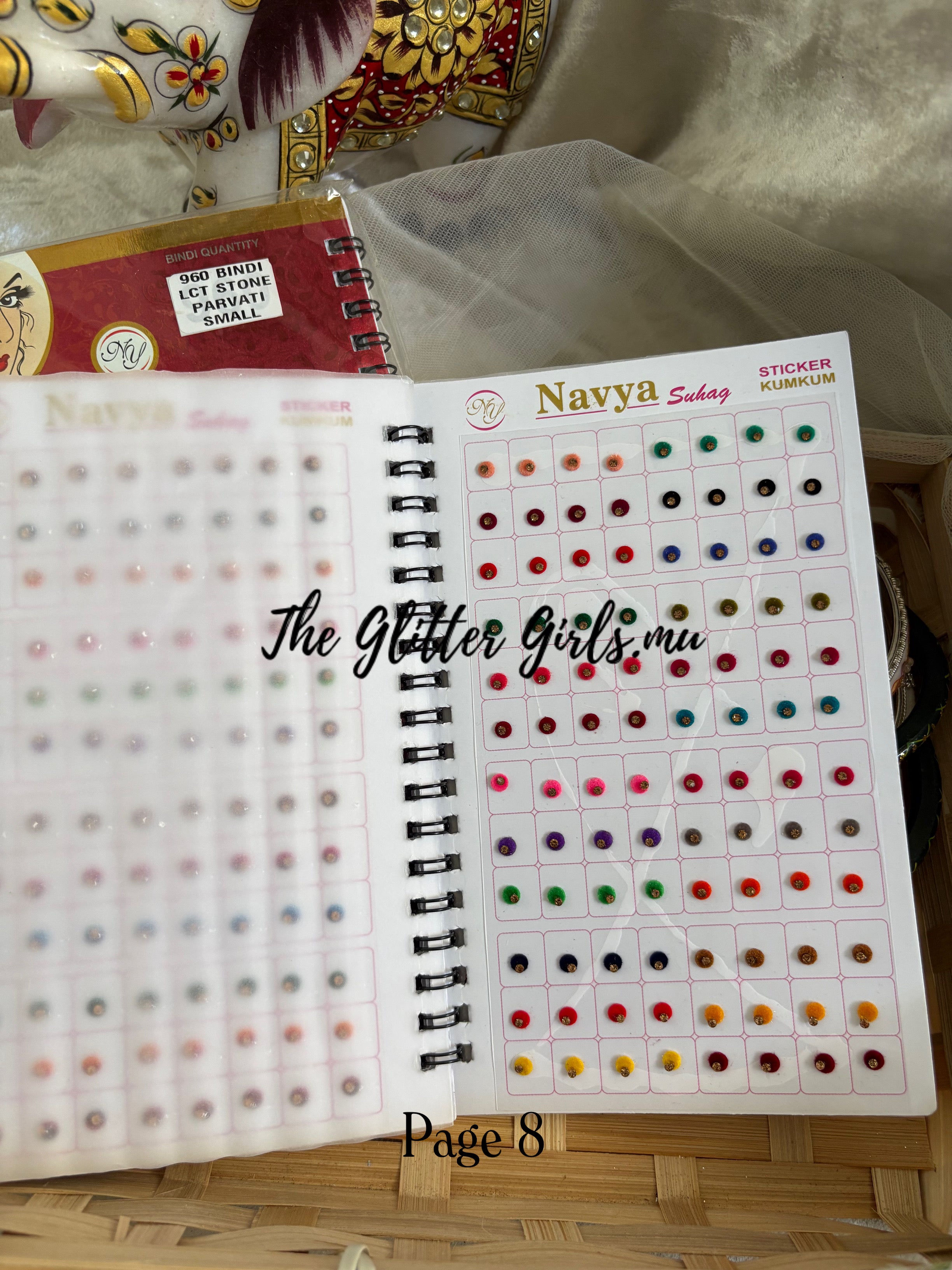 Navya (960 Bindi LCT stone parvati small)