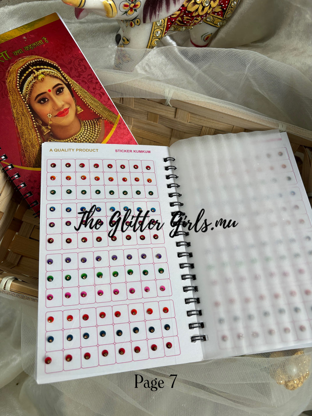 Navya (960 bindi -parvati shaded small )