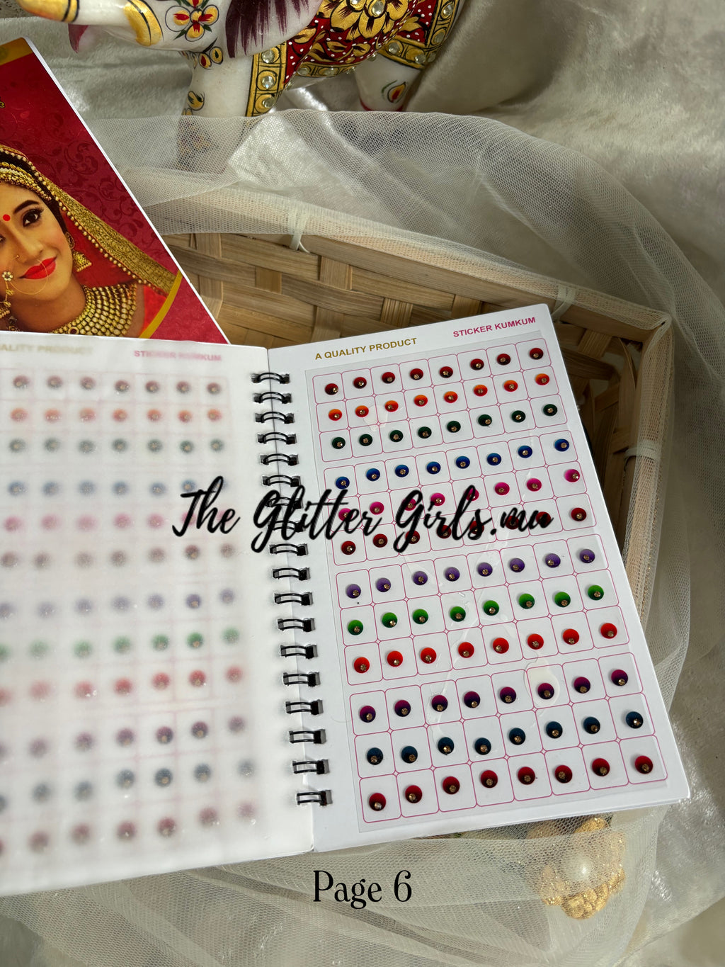 Navya (960 bindi -parvati shaded small )