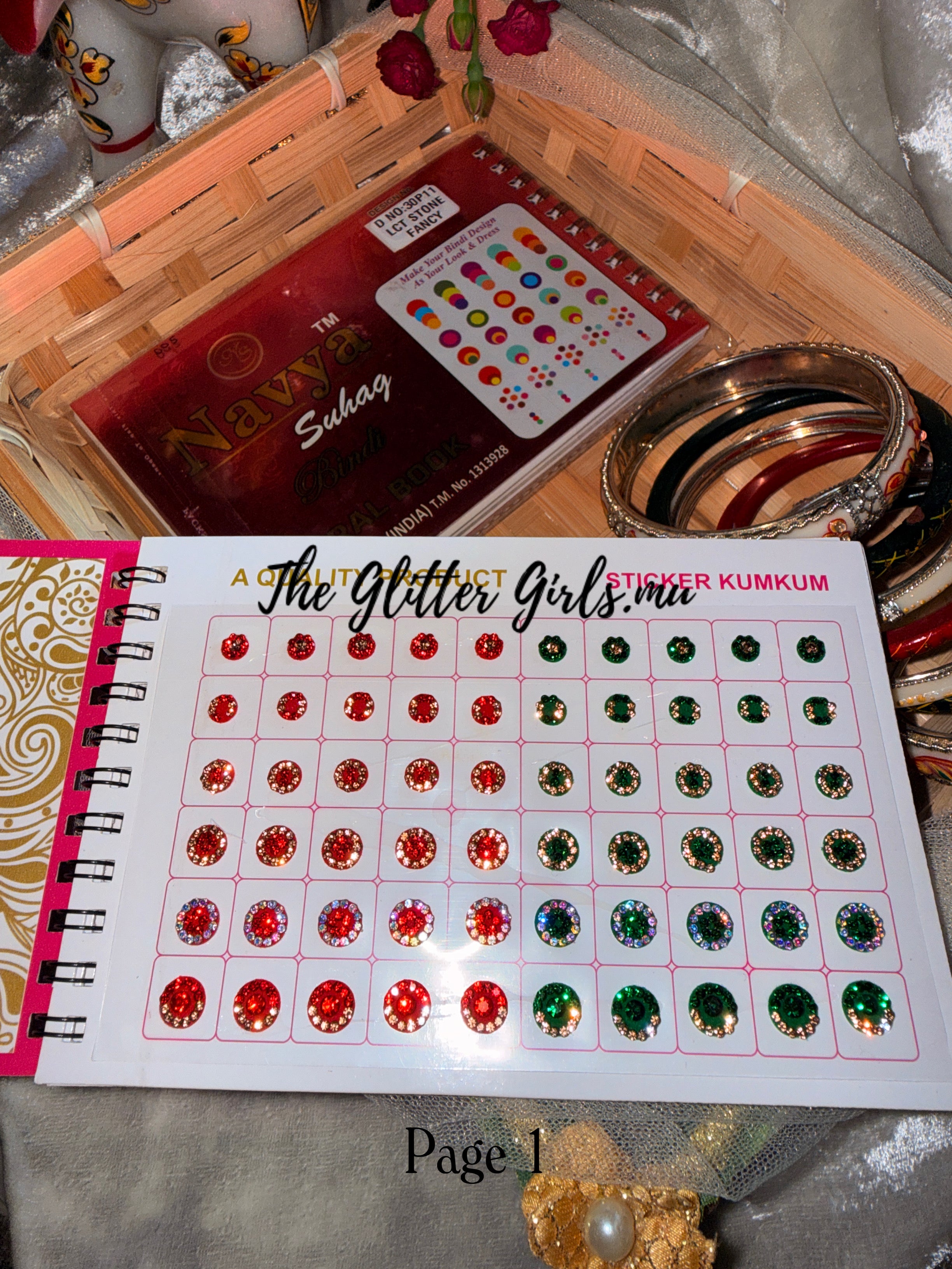 Navya bindi book (D NO:30P11LCT STONE FANCY)