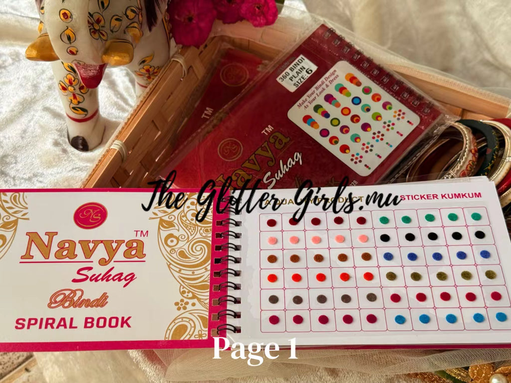 Navya Bindi Book 360 plain bindi size 6