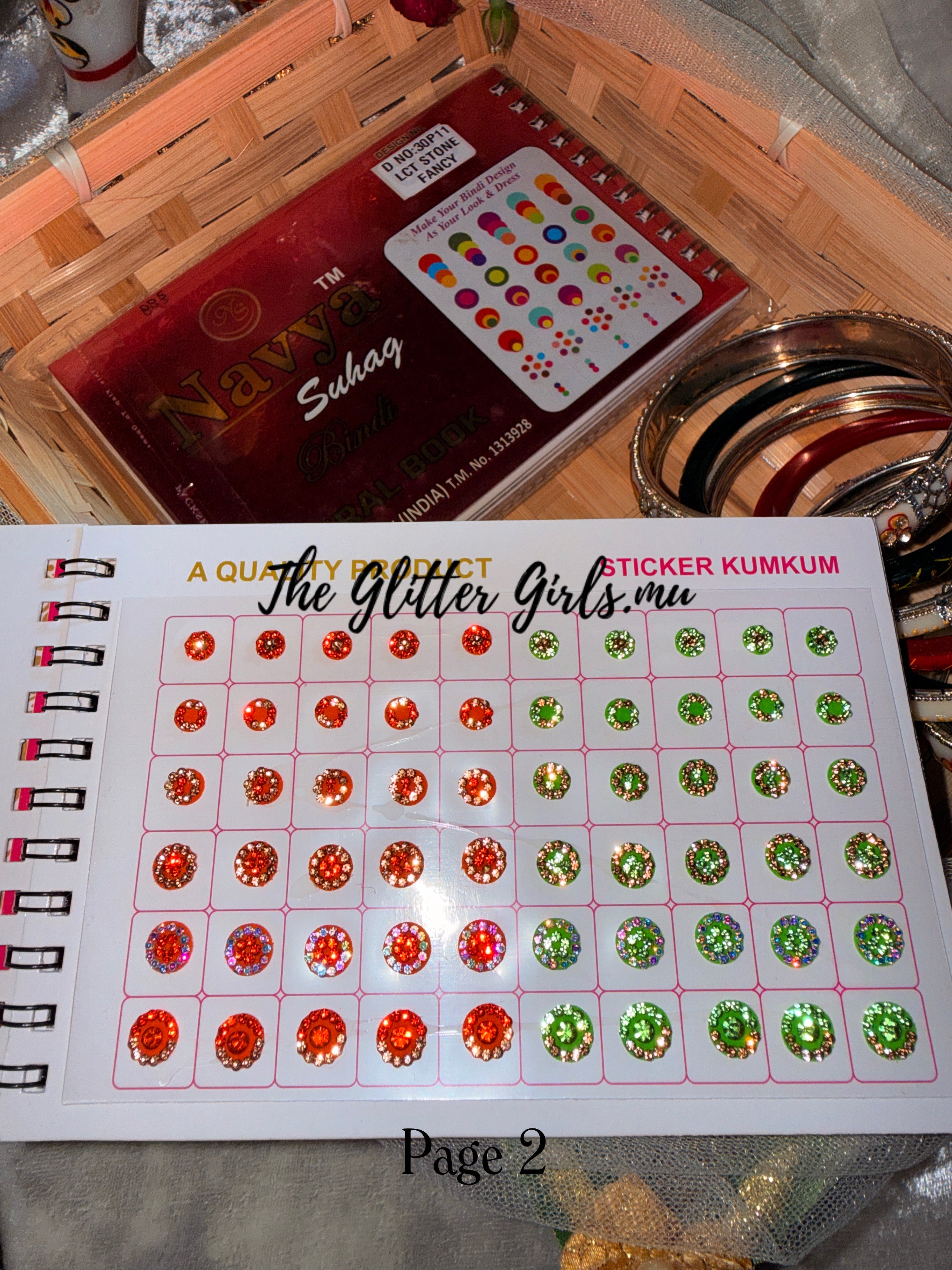 Navya bindi book (D NO:30P11LCT STONE FANCY)