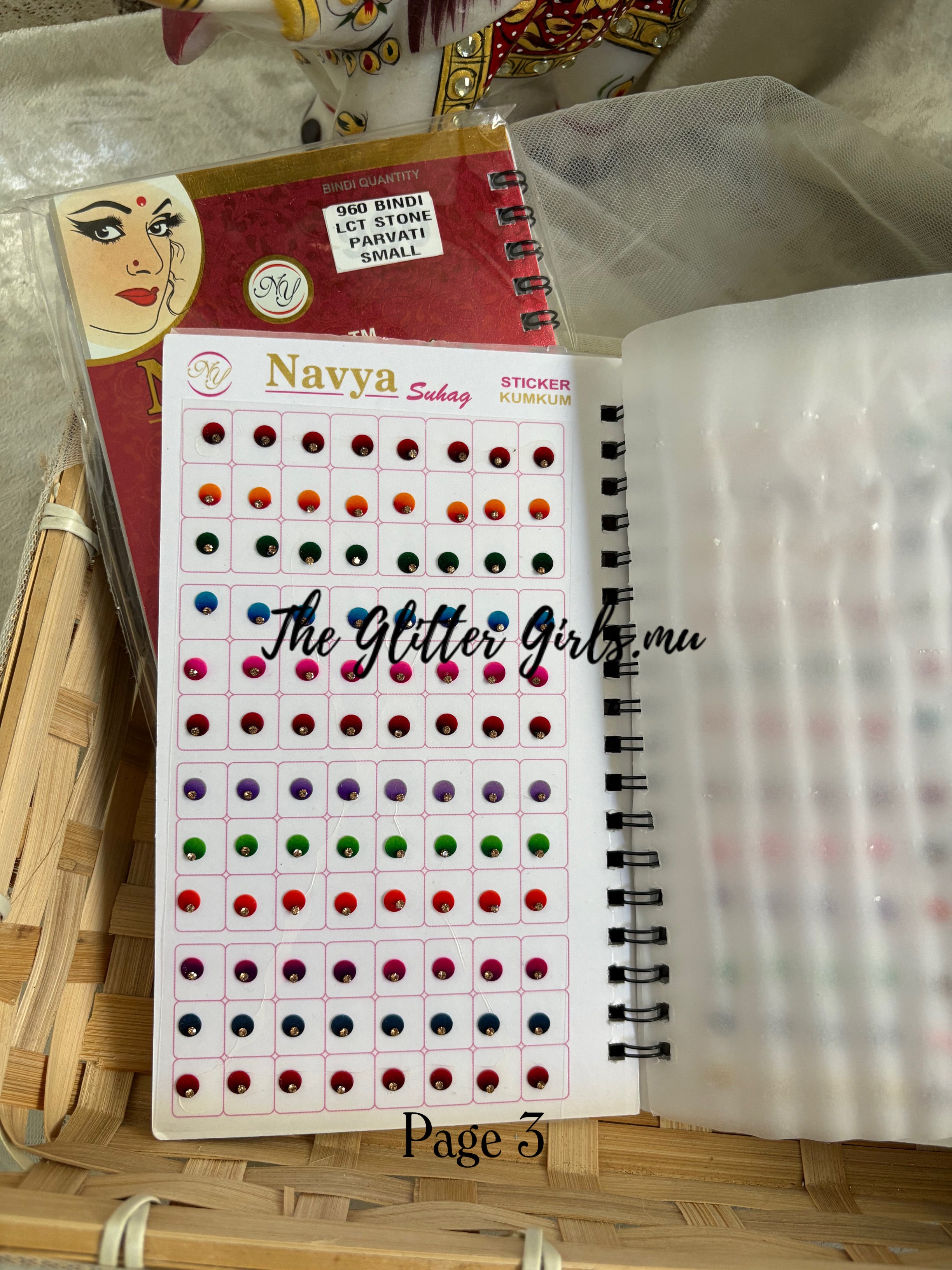 Navya (960 Bindi LCT stone parvati small)