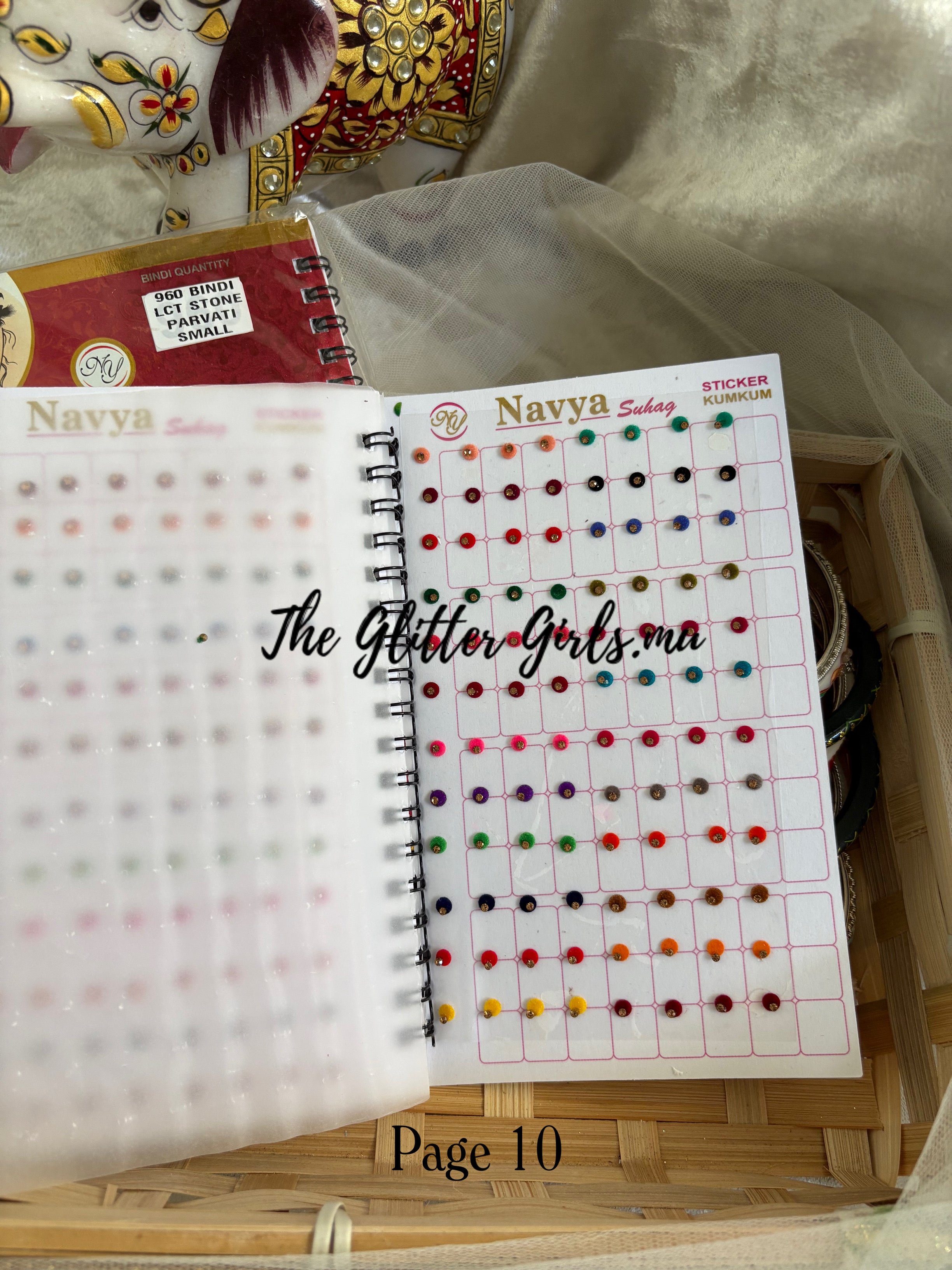 Navya (960 Bindi LCT stone parvati small)