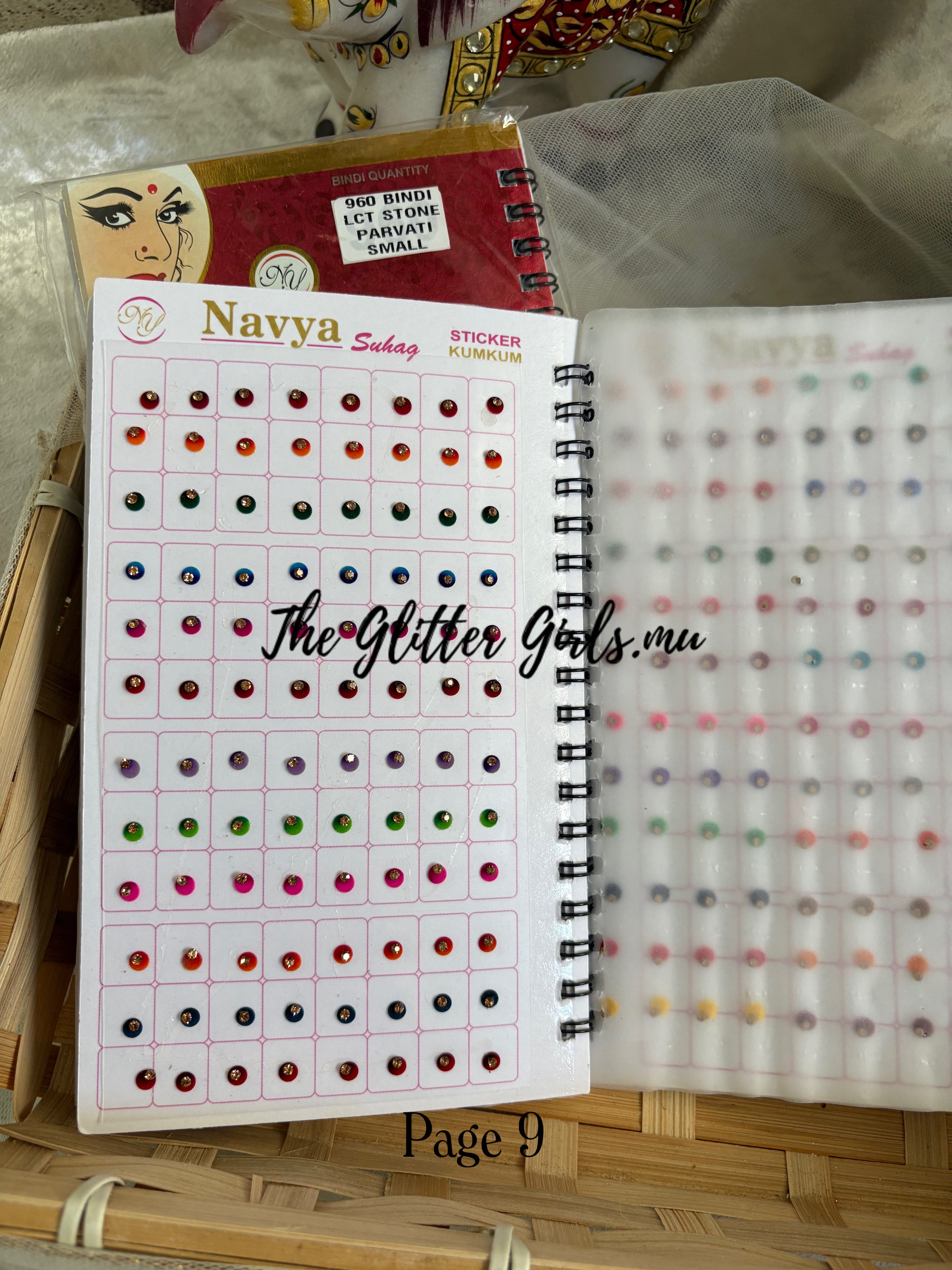 Navya (960 Bindi LCT stone parvati small)