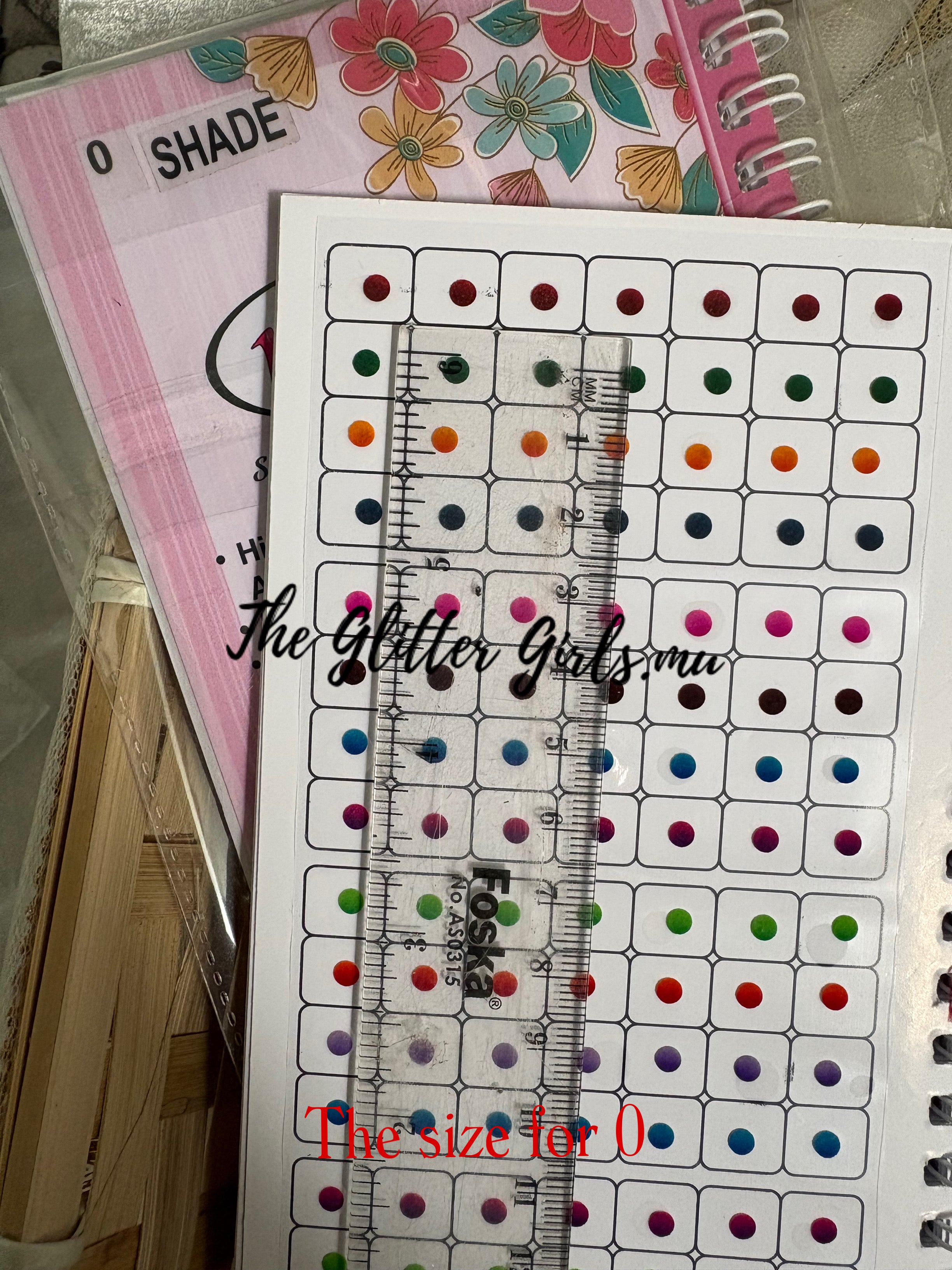 Vidhi plain bindi(shade)