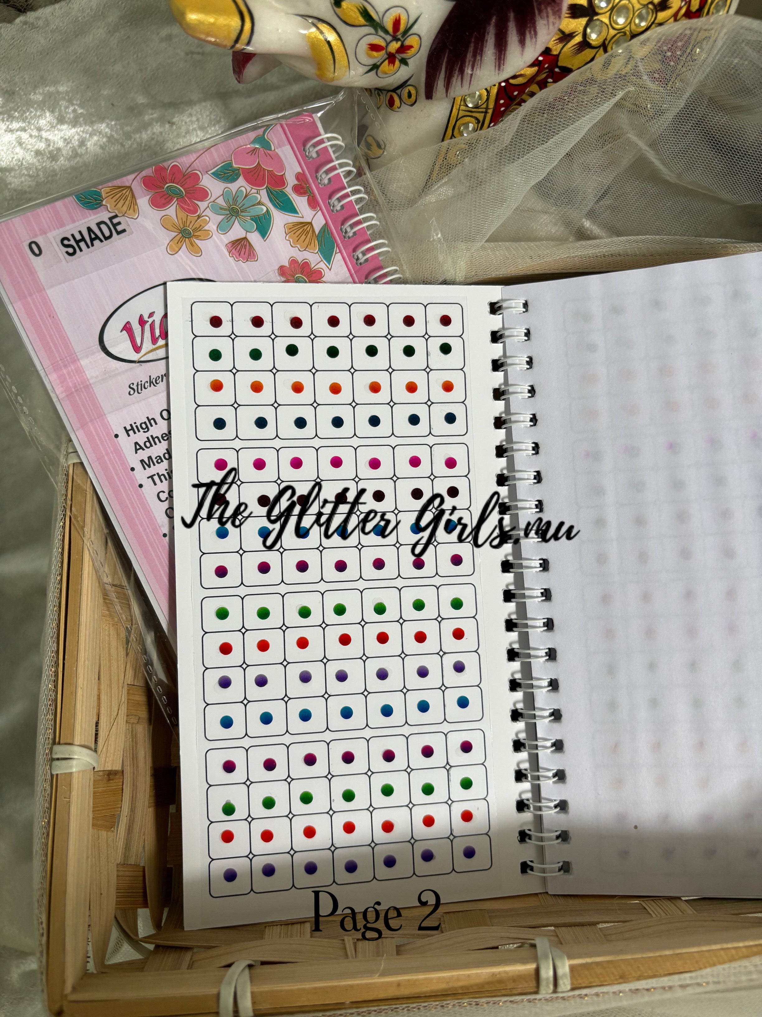 Vidhi plain bindi(shade)