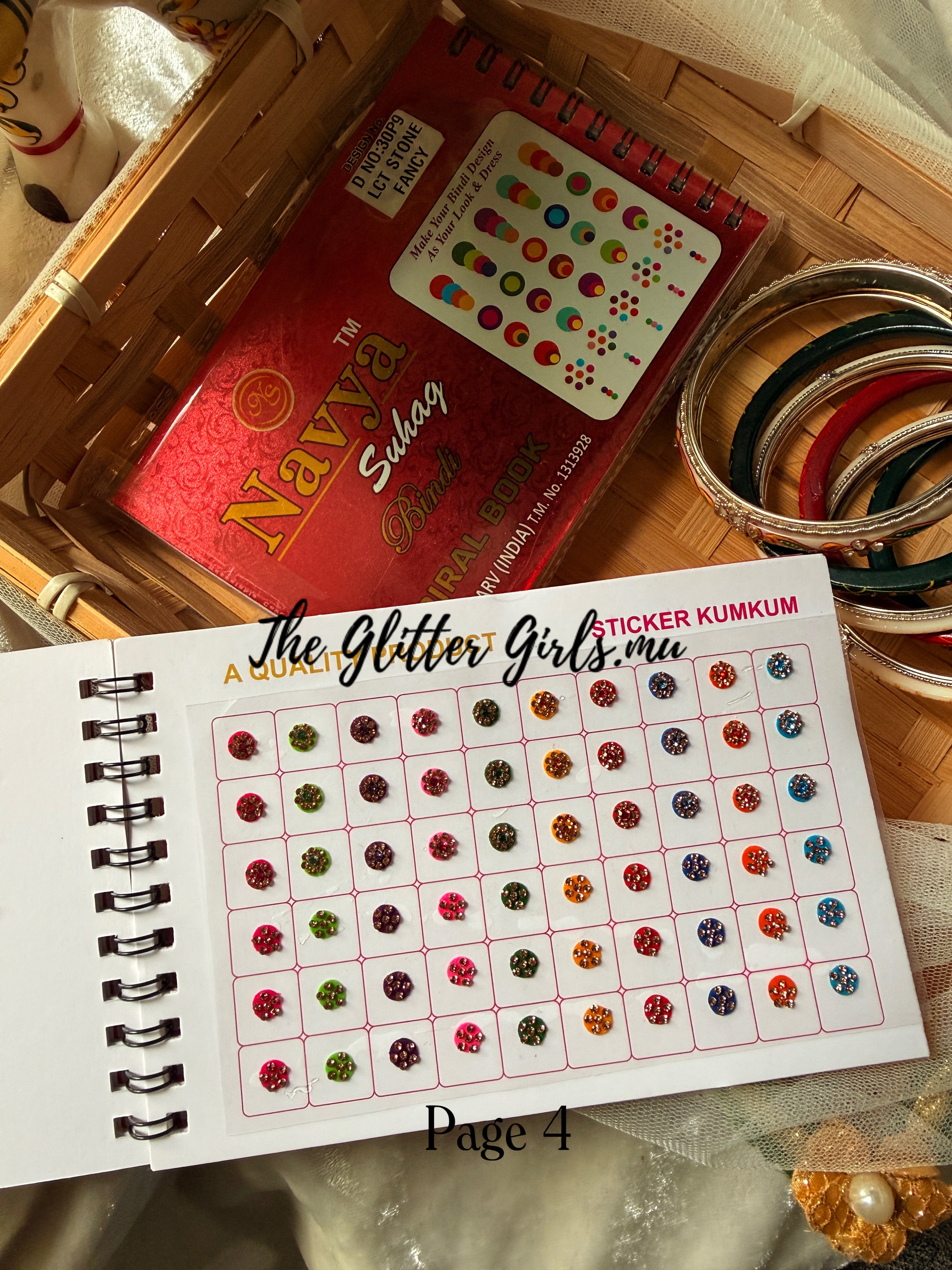 Navya Bindi book (D No:30P9 LCT STONE FANCY)