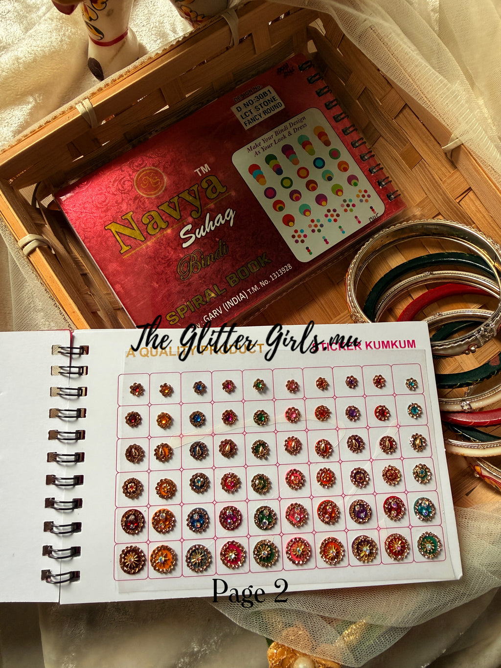Navya bindi book (D NO 30B1 LCT FANCY ROUND)
