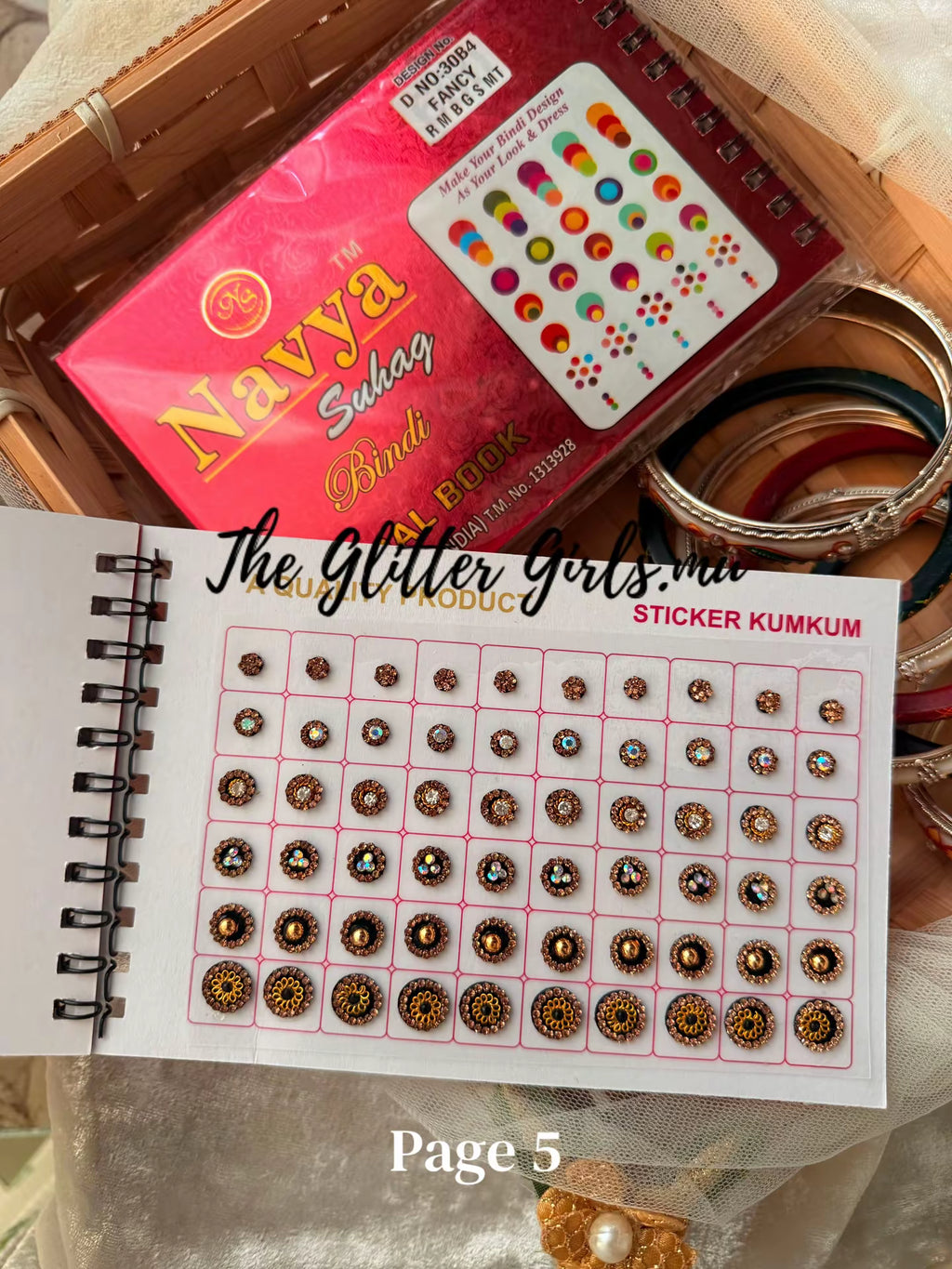 Navya Bindi book (D No: 30B4 FANCY RMBGSMT )