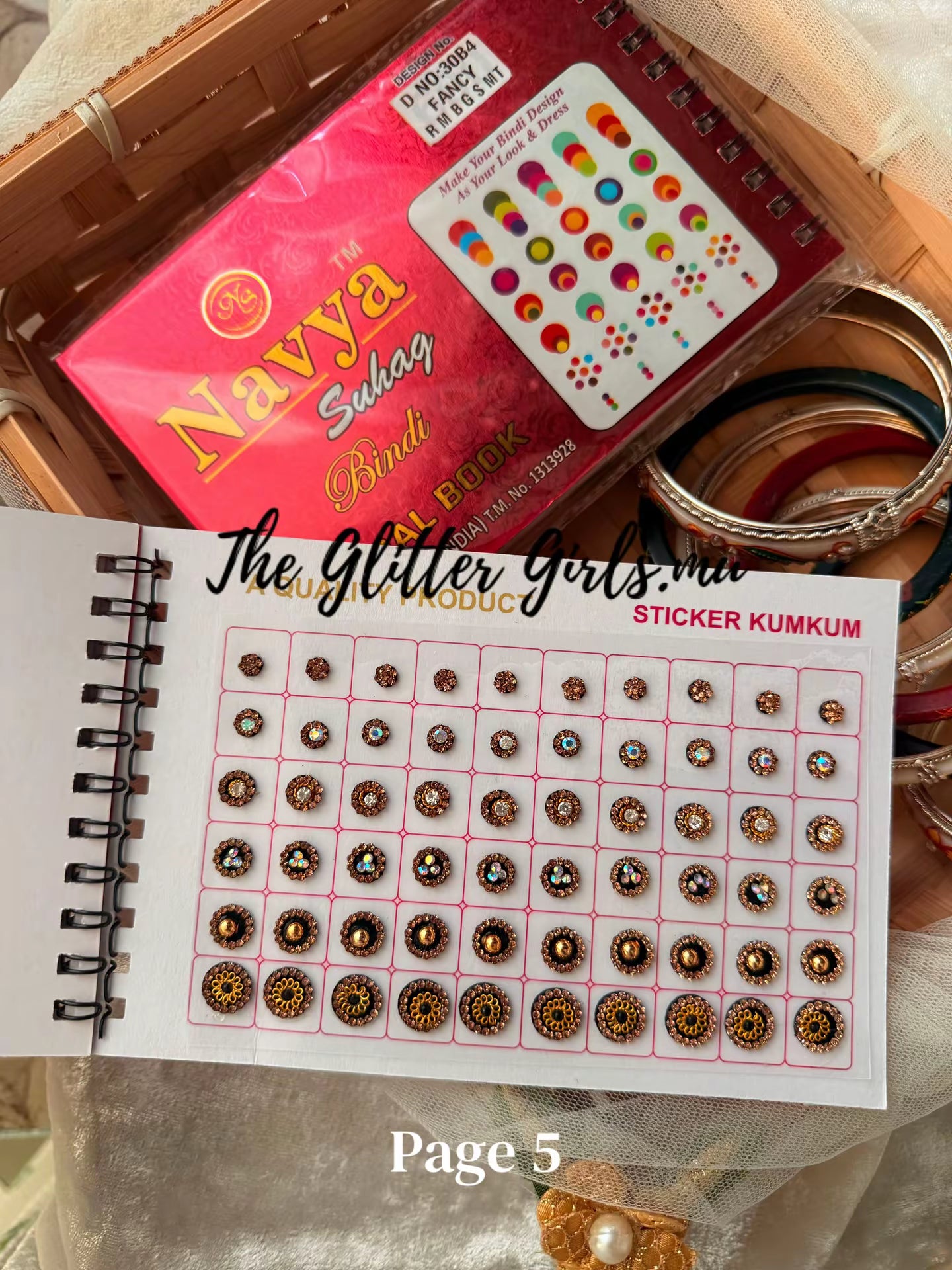 Navya Bindi book (D No: 30B4 FANCY RMBGSMT )