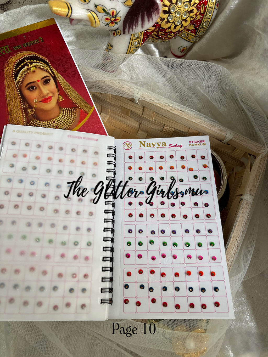 Navya (960 bindi -parvati shaded small )