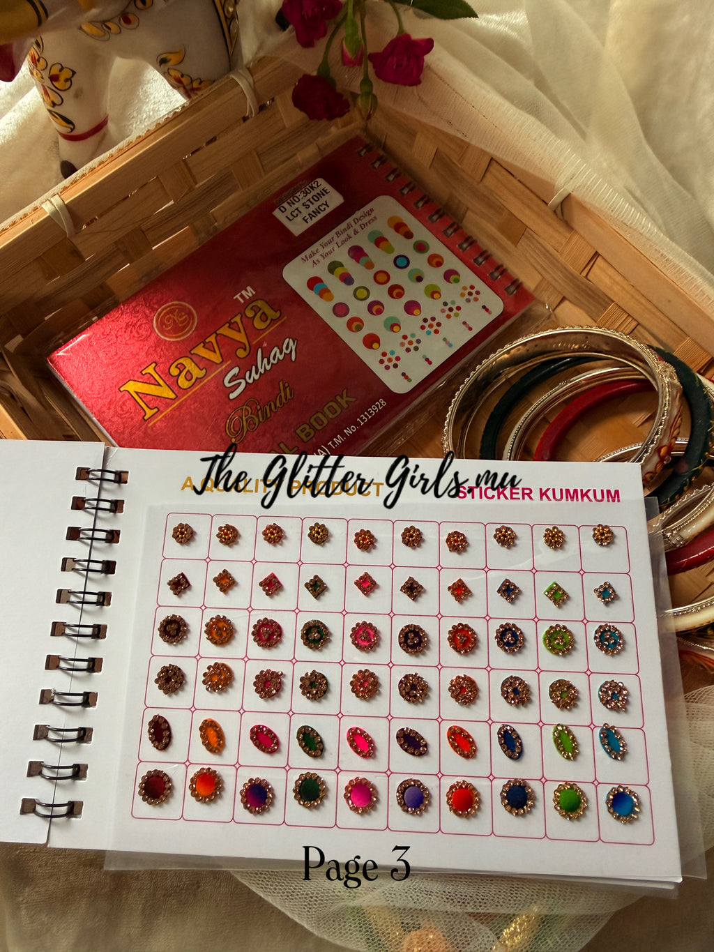 Navya Bindi book  (D No30k2 LCT STONE Fancy )