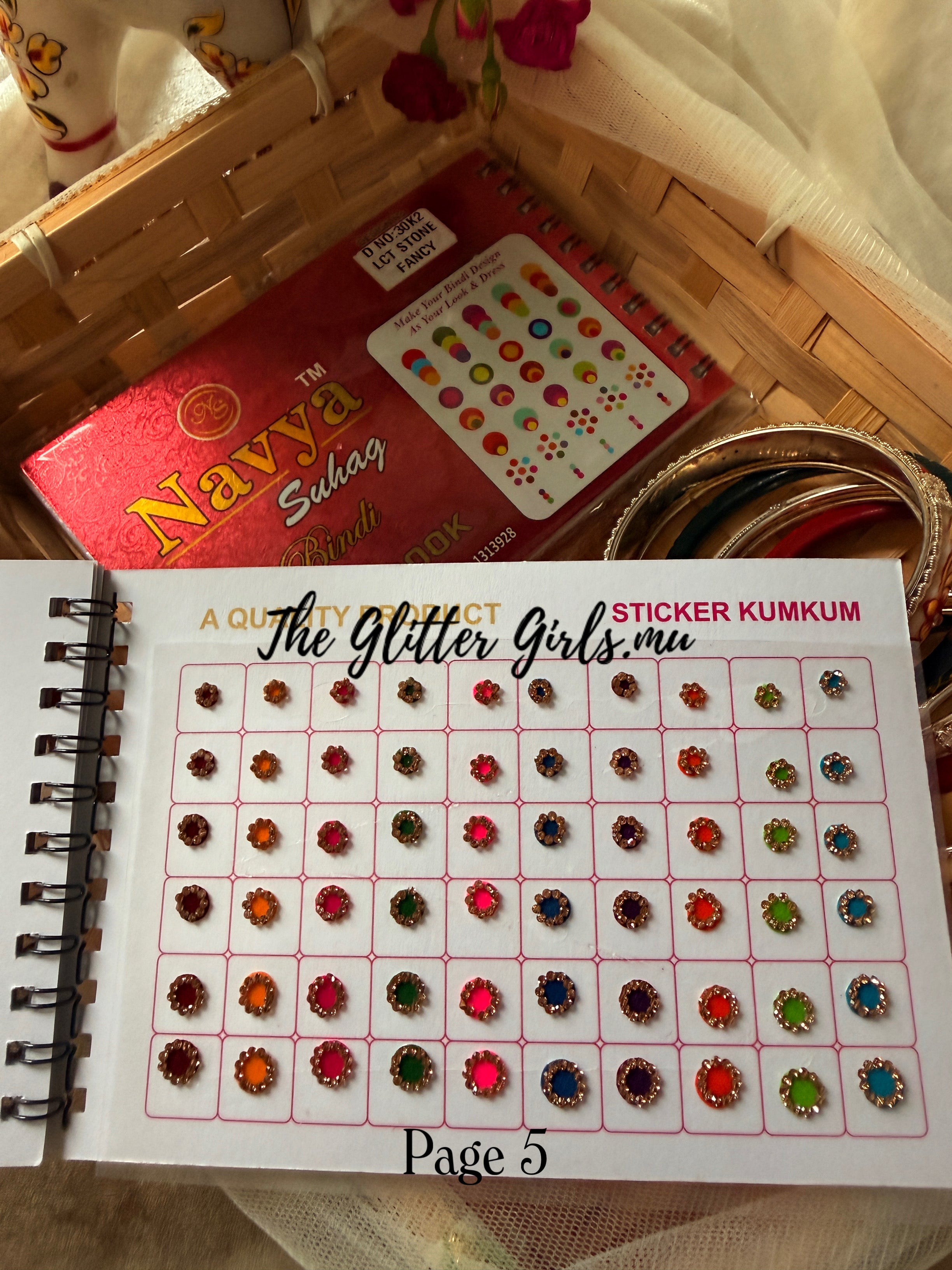 Navya Bindi book  (D No30k2 LCT STONE Fancy )