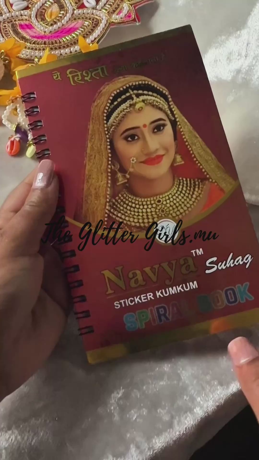 Navya Bindi book plain size 9